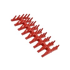 Rack Support Spikes Rubber Rust Red