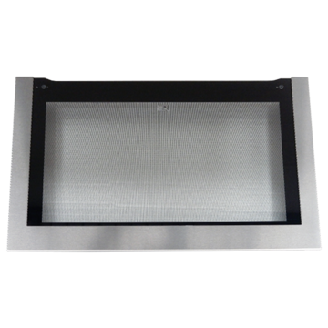 Door Oven Outer Glass Black 591.5 Mm X 470 Mm